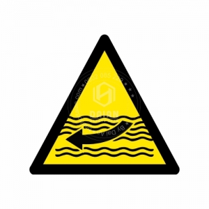 Biển cảnh báo - Dòng chảy mạnh