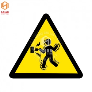 Biển cảnh báo nguy cơ điện giật 01