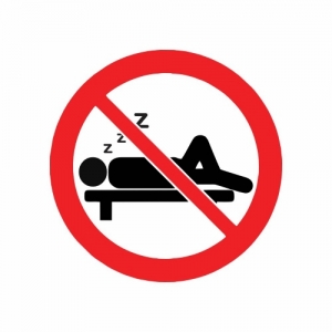 Cấm ngủ trên băng ghế
