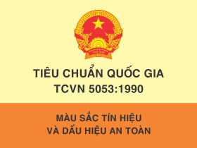 TCVN 5053 : 1990 Màu sắc tín hiệu và dấu hiệu an toàn